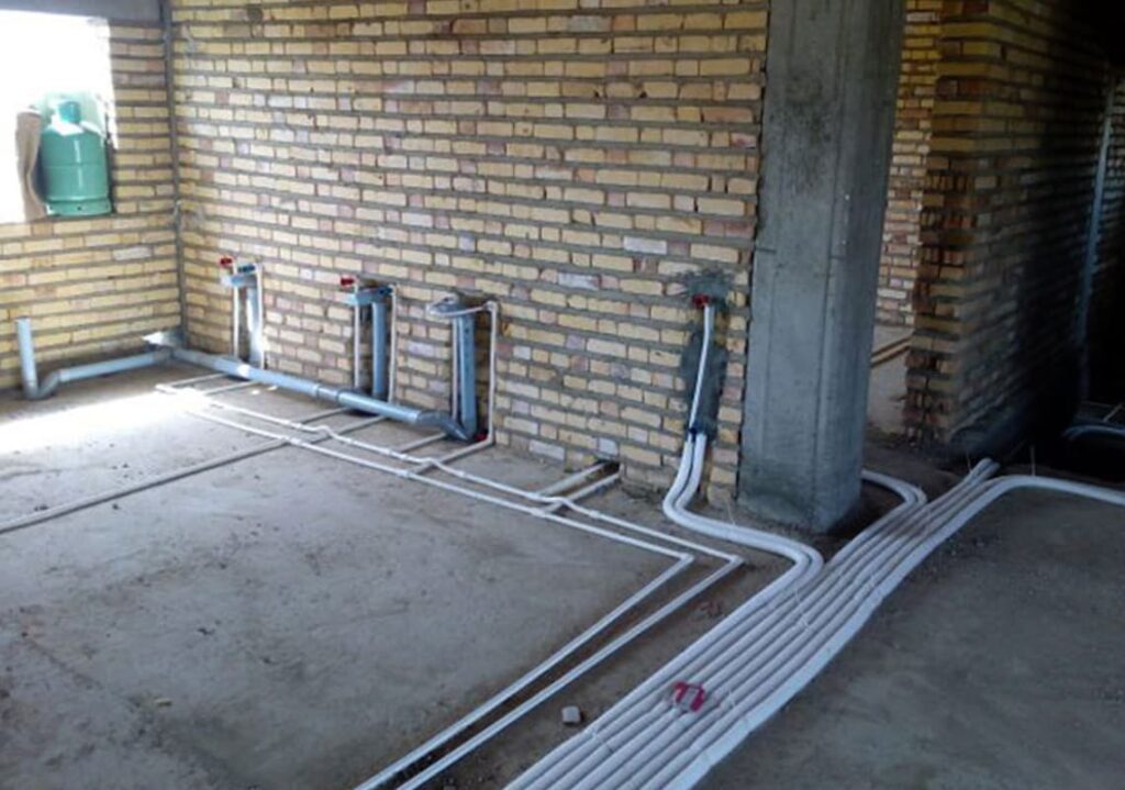 آموزش لوله کشی آب سرد و گرم