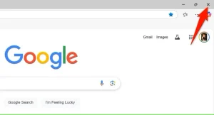  "X" برای یک برنامه برجسته شده است.
