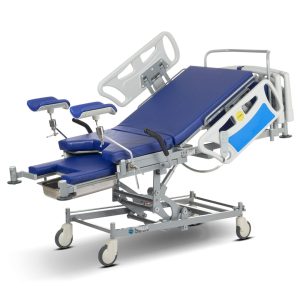 تخت زایمان آبی رنگ