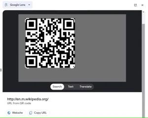 نوار کناری لنز گوگل در گوگل کروم