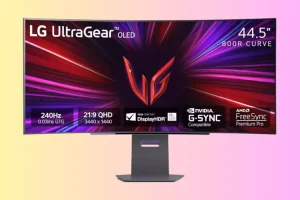 بهترین مانیتور عریض گیمینگ 240 هرتزی: LG 45GS95QE
LG 45GS95QE