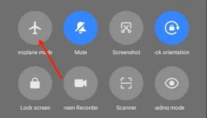 نماد هواپیما را انتخاب کنید.