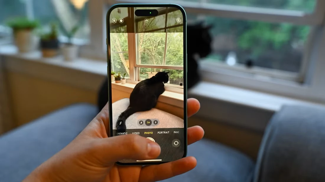 اسکرین شات از نمایش آلبوم مخفی در تنظیمات برنامه Photos.