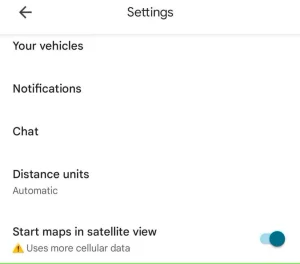 روشن کردن نمای ماهواره در Google Maps