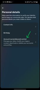 حذف اکانت اینستاگرام