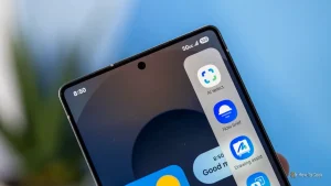 نماد برنامه انتخاب هوش مصنوعی در پنل Edge در Samsung Galaxy S25 Ultra.