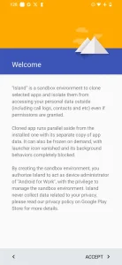 صفحه خوش آمدید جزیره