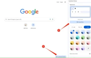 تغییر تم در گوگل کروم