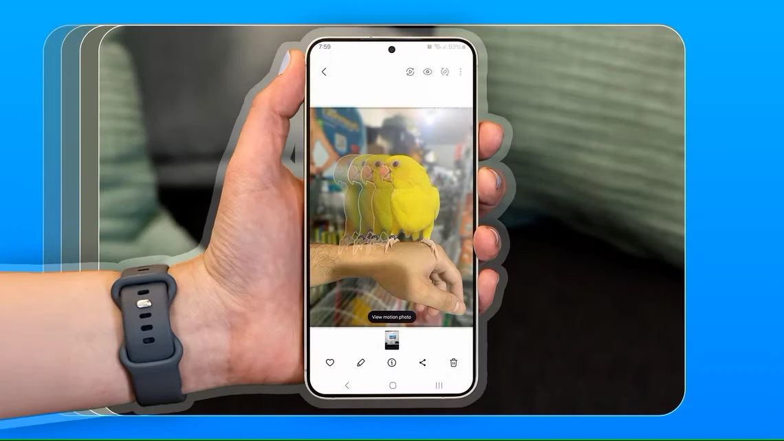 تصاویر متحرک در سامسونگ