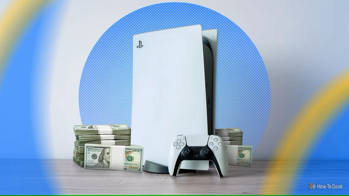 پلی استیشن 5 به همراه دلار