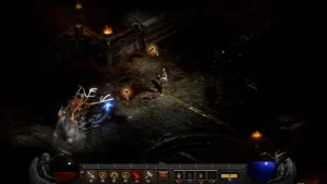 اسکرین شات رسمی بازی Diablo II Resurrect در نینتندو سوییچ.