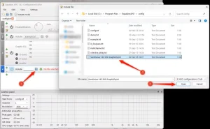 یک اکولایزر از AutoEq در پوشه پیکربندی EqualizerAPO.