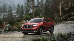 عکس 3/4 جلوی هوندا پایلوت الیت مدل 2023