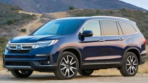 عکس 3/4 جلوی هوندا پایلوت 2019
