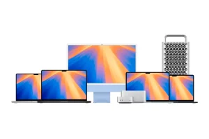 همه مدل های مک با هم.