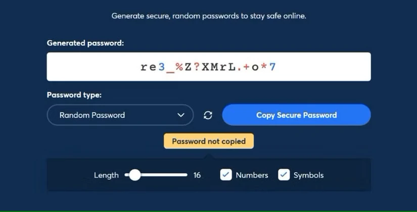 تولیدکننده رمز عبور ۱Password
