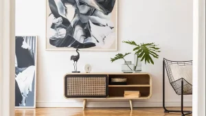 تصویر روتر پوشیده شده در کابینت را نشان می دهد.