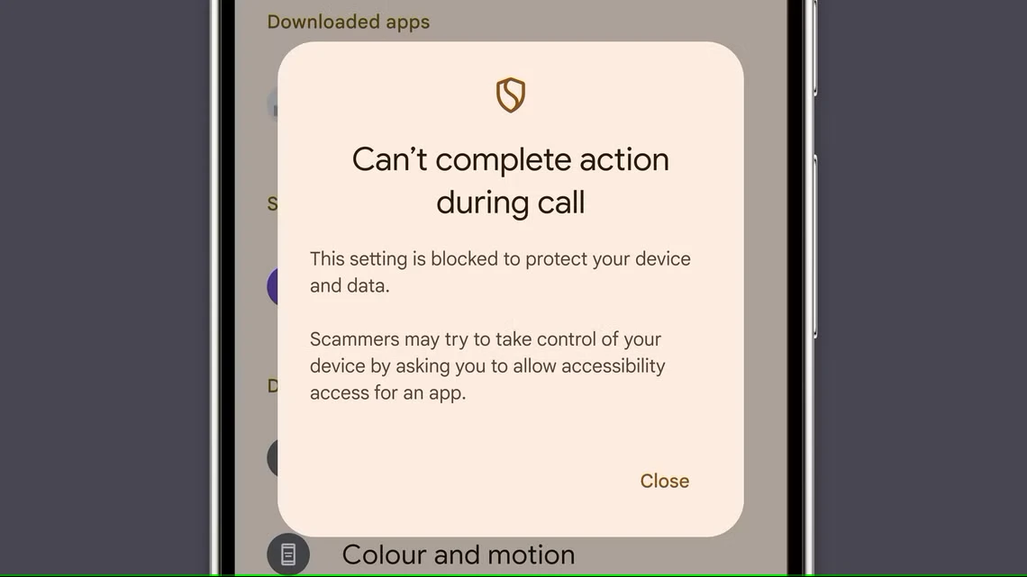 مسدود شدن برخی قابلیت ها