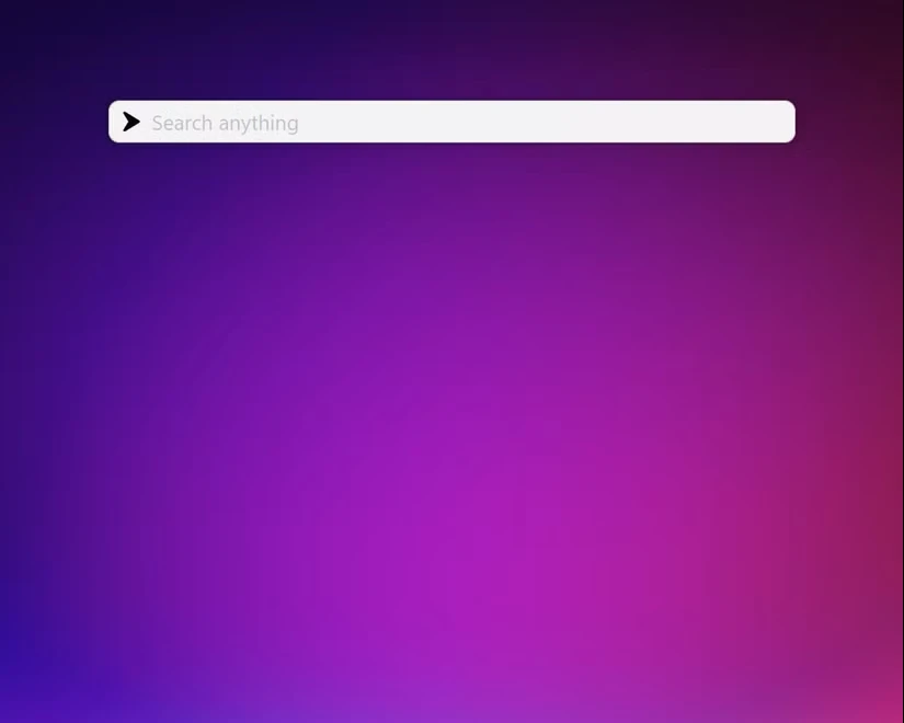 نوار جستجوی روان.