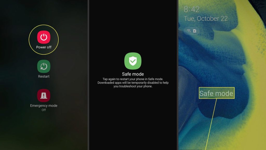 حالت امن یا SAFE MODE