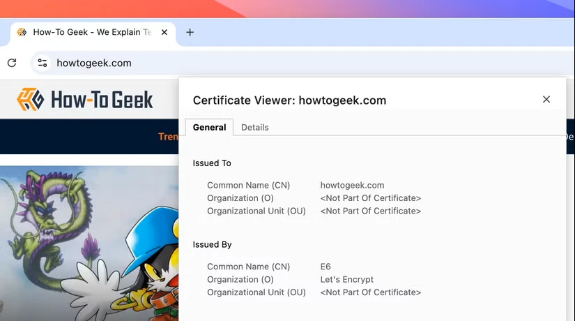 جستجوی Whois در howtogeek.com.