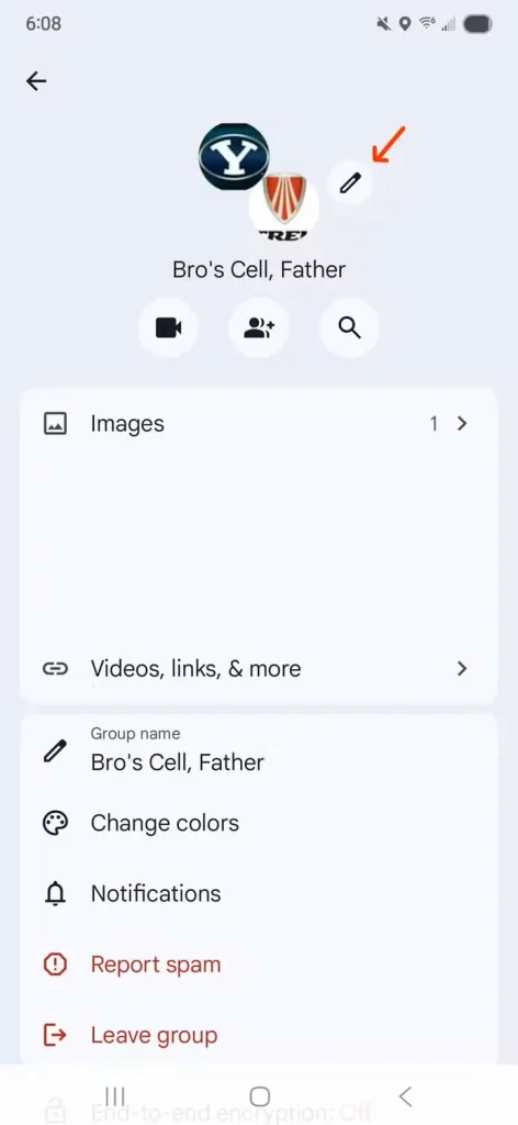 چت گروهی گوگل