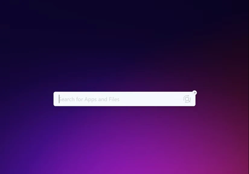 جستجوی اصلی Listary.