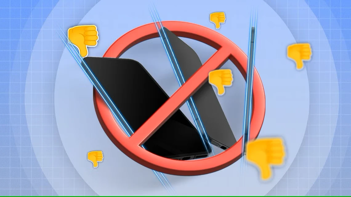 من یک گوشی بهتر می‌خواهم، نه یک گوشی باریک‌تر