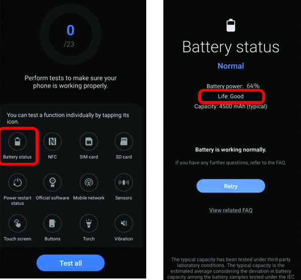 بررسی وضعیت بازی