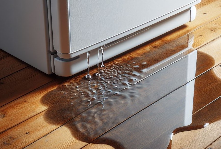 رفع مشکل آب دادن یخچال (جمع شدن آب در کف یخچال)