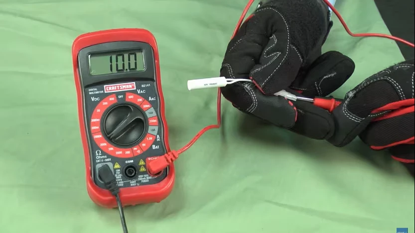 تست سنسور یخچال