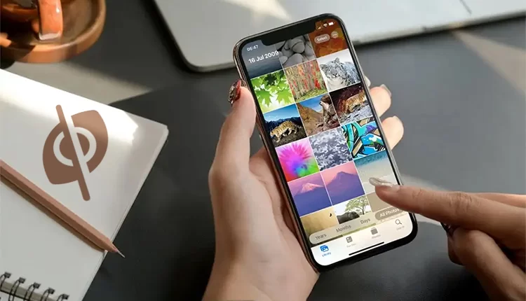 عکس های هاید شده در ایفون کجا میروند