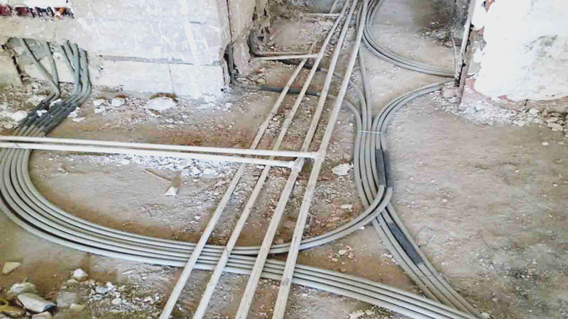 برآورد هزینه لوله کشی ساختمان